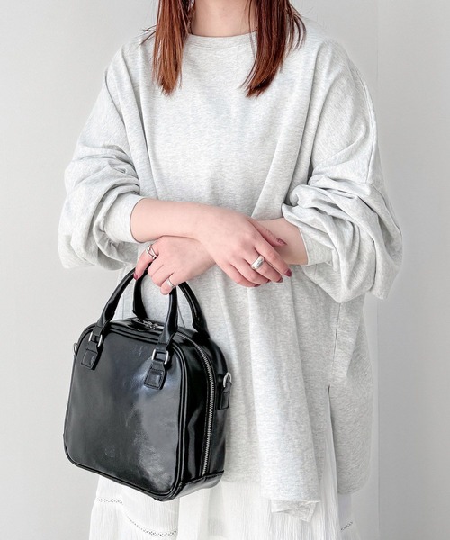 「Heather」 長袖カットソー FREE 杢グレー レディース_画像5