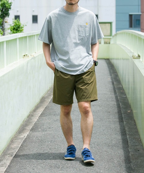 「WILD THINGS」 ショートパンツ MEDIUM ブルーグレー メンズ_画像5