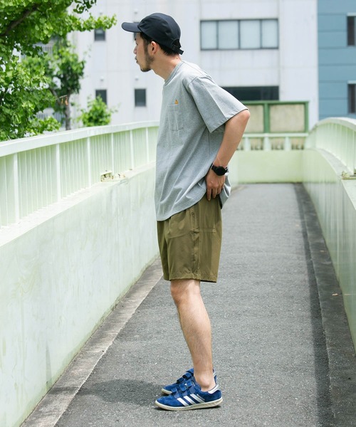 「WILD THINGS」 ショートパンツ MEDIUM ブルーグレー メンズ_画像6