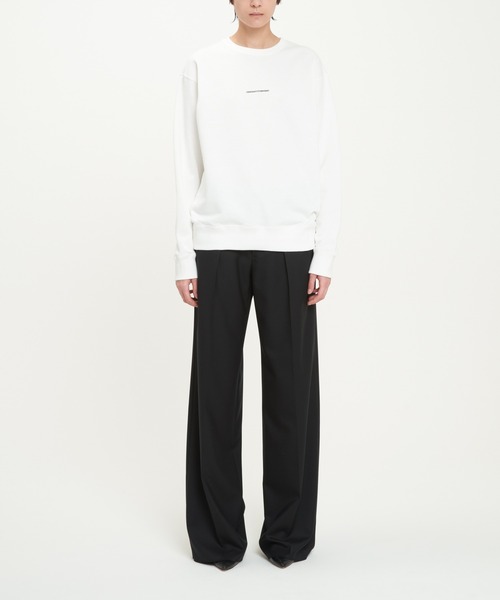 「DRESSEDUNDRESSED」 スウェットカットソー 4 ホワイト メンズ_画像7