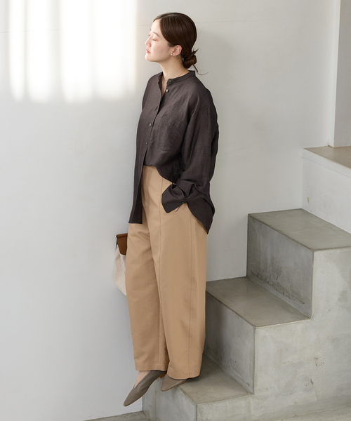 IENA（イエナ） パンツ ダブルクロスバレルパンツ レディース
