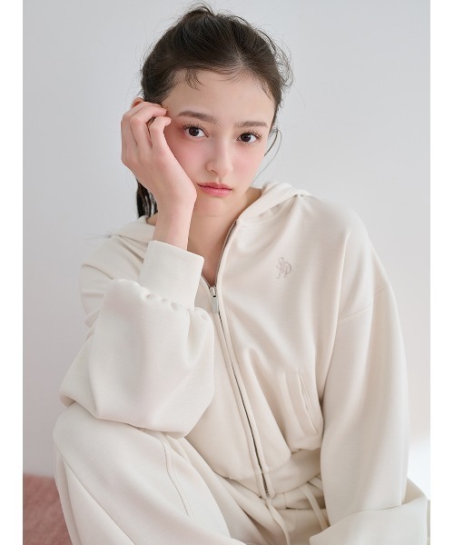 SNIDEL HOME パジャマ ルームウェア ボンディングスウェットパンツ