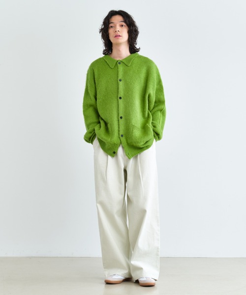 「SINSS」 デニムパンツ MEDIUM オフホワイト メンズ_画像3