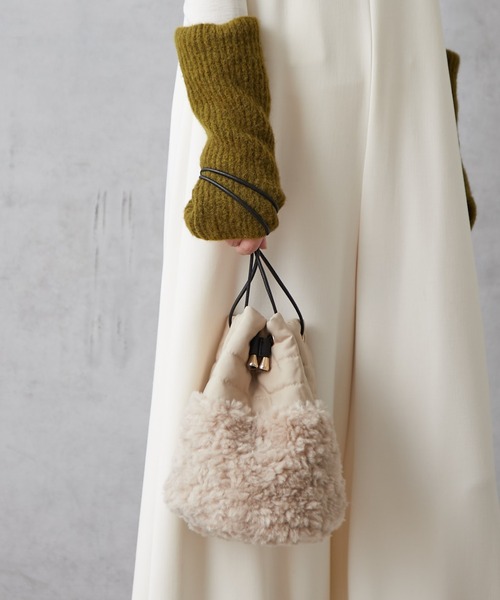 「cache cache」 2WAYバッグ フリー ブルー レディース_画像4