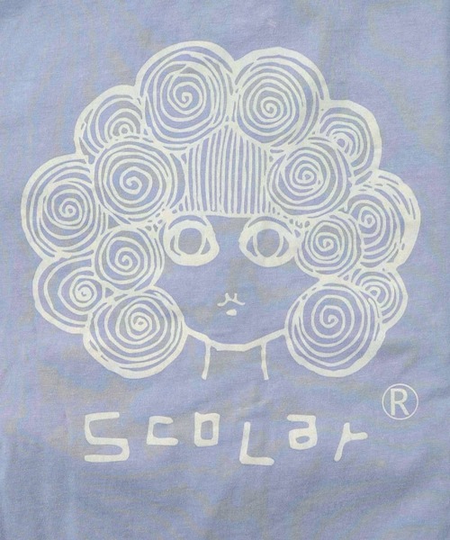ScoLar（スカラー） パーカー スカラーちゃん柄ヴィンテージ風パーカー