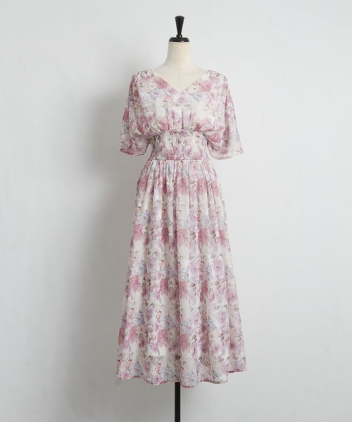 「tocco closet」 ノースリーブワンピース M ラベンダー レディース_画像3