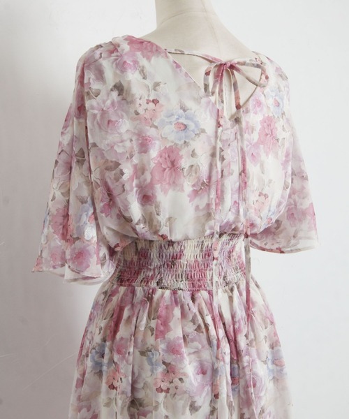「tocco closet」 ノースリーブワンピース M ラベンダー レディース_画像6