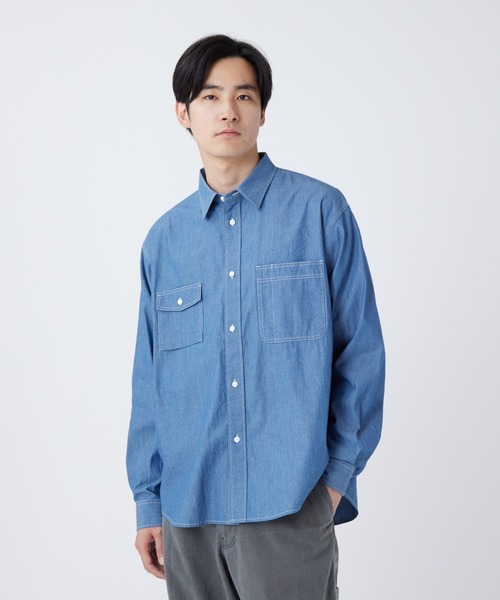 snow peak（スノーピーク） シャツ Snow Peak / Chambray Work Shirt
