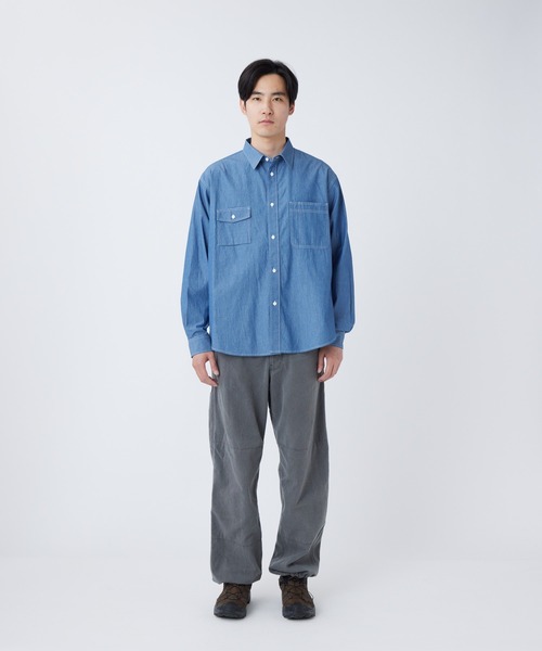 snow peak（スノーピーク） シャツ Snow Peak / Chambray Work Shirt