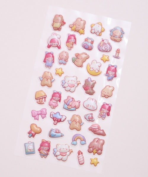 SHIZUTA（シズタ） ステッカー SZT：ぷくぷく3D デコステッカー