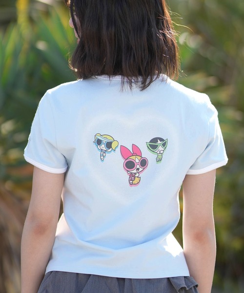 PUMA（プーマ） tシャツ 半袖 レディース パワーパフガールズ コラボ T