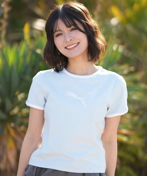 PUMA（プーマ） tシャツ 半袖 レディース パワーパフガールズ コラボ T