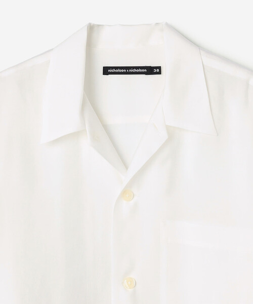 nicolson&nicolson ブラウス シャツ nicholson ＆ nicholson | シアー 
