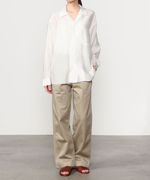 nicolson&nicolson ブラウス シャツ nicholson ＆ nicholson | シアー 