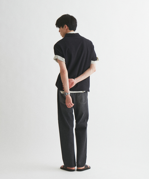 FRED PERRY（フレッドペリー） ポロシャツ 別注 ストライプ ピケ