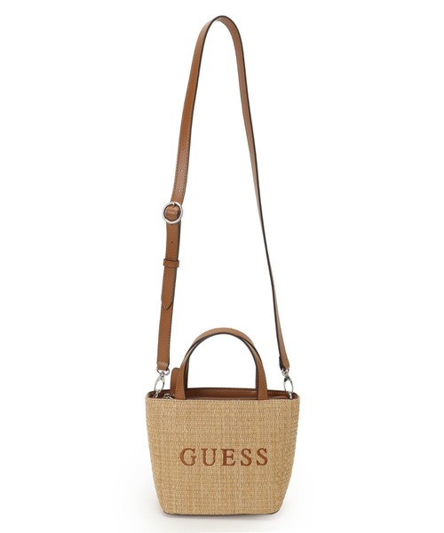 GUESS（ゲス） トートバッグ WELLS Mini Tote ミニトート ショルダー