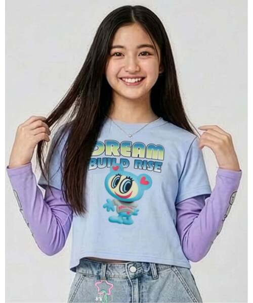 NARUMIYA CHARACTERS（ナルミヤキャラクターズ） tシャツ 「エンジェル