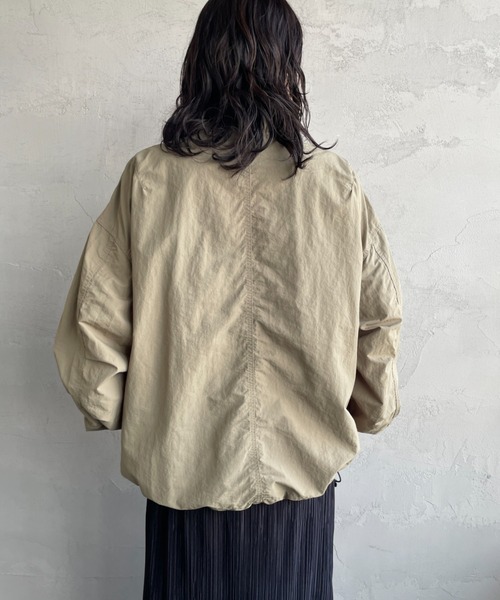 「JEANS FACTORY Clothes」 ブルゾン M オリーブ レディース_画像7