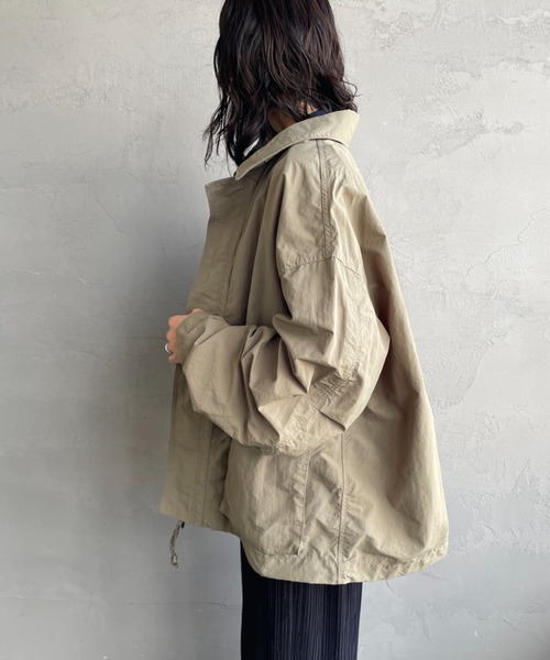 「JEANS FACTORY Clothes」 ブルゾン M オリーブ レディース_画像9