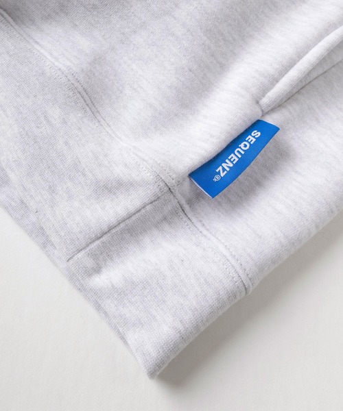 「SEQUENZ」 スウェットカットソー X-LARGE ブラック メンズ_画像7