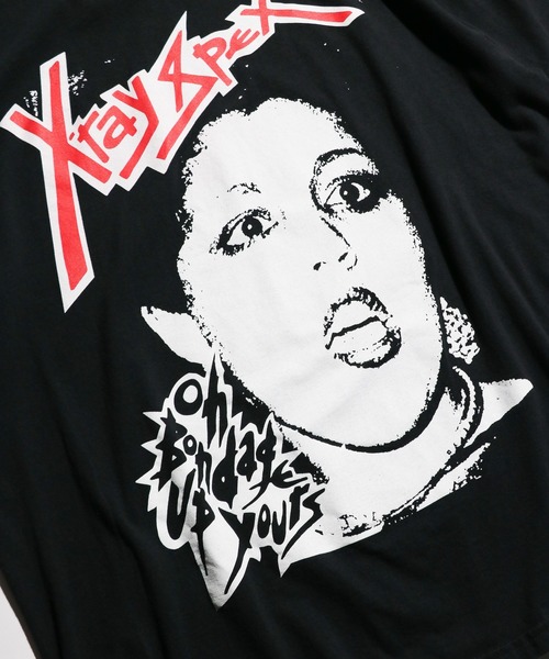 「THRIFTY LOOK」 半袖Tシャツ LARGE ブラック メンズ_画像4