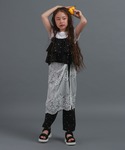 サロペット オーバーオール トクトク3リネンラ...の詳細画像3