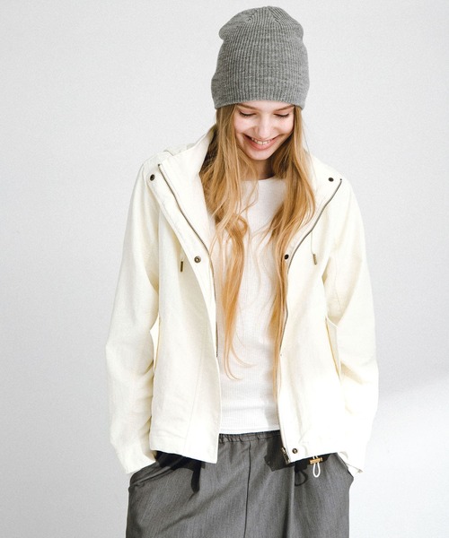 「URBAN RESEARCH Sonny Label」 マウンテンパーカー 38 オフホワイト レディース_画像3