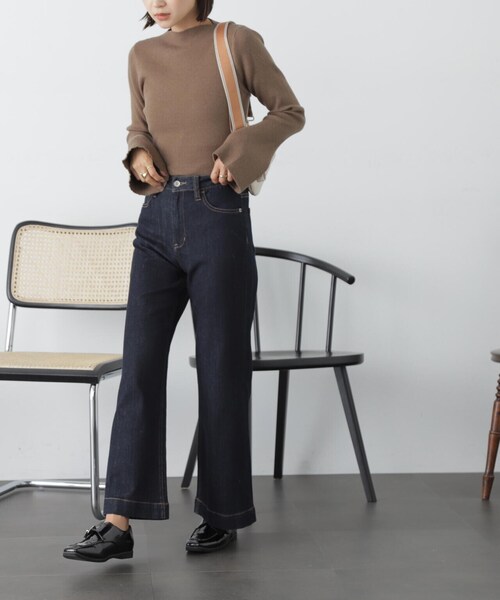 「FREE'S MART」 デニムパンツ SMALL ブルー系その他 レディース_画像5