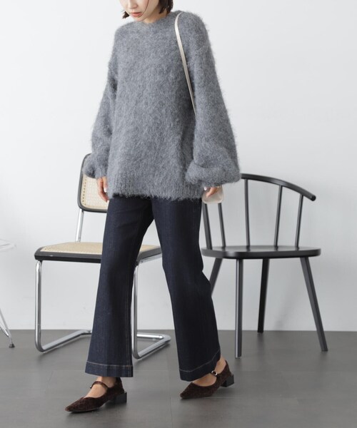 「FREE'S MART」 デニムパンツ SMALL ブルー系その他 レディース_画像7