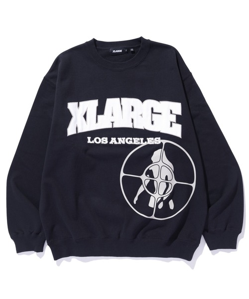 XLARGE（エクストラ ラージ） スウェットカットソー M ブラック メンズ