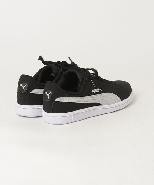 「PUMA」 ローカットスニーカー 22.5cm ブラック×グレー メンズ_画像2