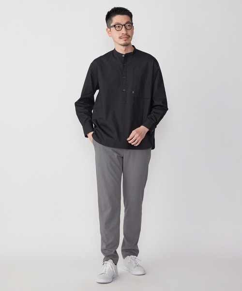 「SHIPS.me」 長袖シャツ X-SMALL ブラック メンズ_画像9