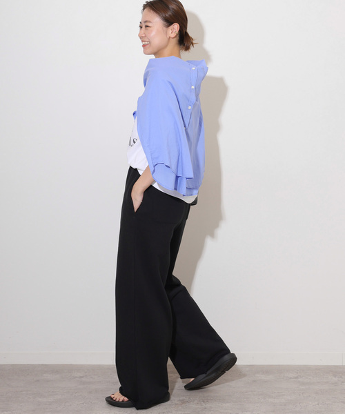 「JOURNAL STANDARD relume」 イージーパンツ FREE グレー レディース_画像3