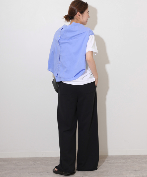 「JOURNAL STANDARD relume」 イージーパンツ FREE グレー レディース_画像5