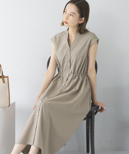 URBAN RESEARCH ROSSO ノースリーブワンピース　新品 URBAN RESEARCH ROSSO（アーバンリサーチ ロッソ） ノースリーブ