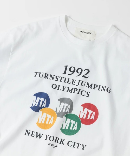 Anachronorm（アナクロノーム） tシャツ 「ANACHRONORM」NYC JUMPING S