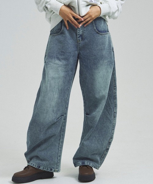 「JACKROSE」 「jeunife」デニムパンツ M インディゴブルー メンズ_画像9