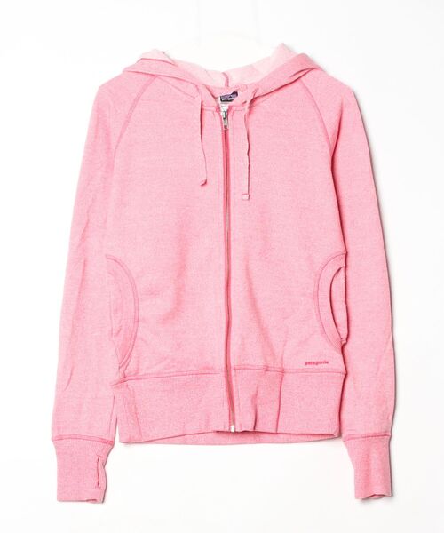patagonia（パタゴニア） ジップアップパーカー S ピンク レディース