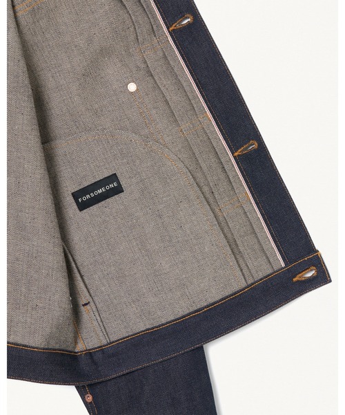 デニムジャケット gジャン FORSOMEONE XX DENIM JK メンズの画像