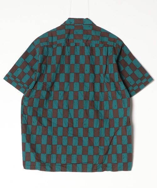 「FRED PERRY」 半袖シャツ S ブラウン レディース_画像2