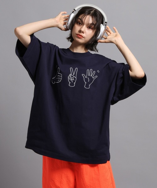 「GEORGE'S」 7分袖Tシャツ MEDIUM ホワイト メンズ_画像9