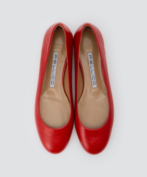 C*R様 PELLICO パンプス PELLICO（ペリーコ） パンプス FELIX パンプス 0.5cm RED : ZOZOTOWN