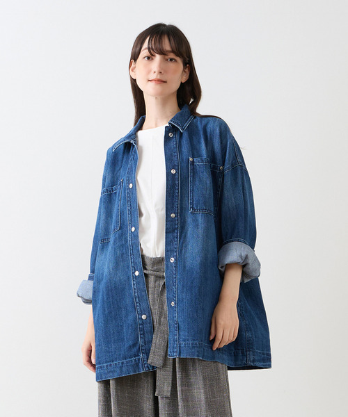 ブラウス シャツ 「Healthy denim/ヘルシーデニム」Apple Pie レディース