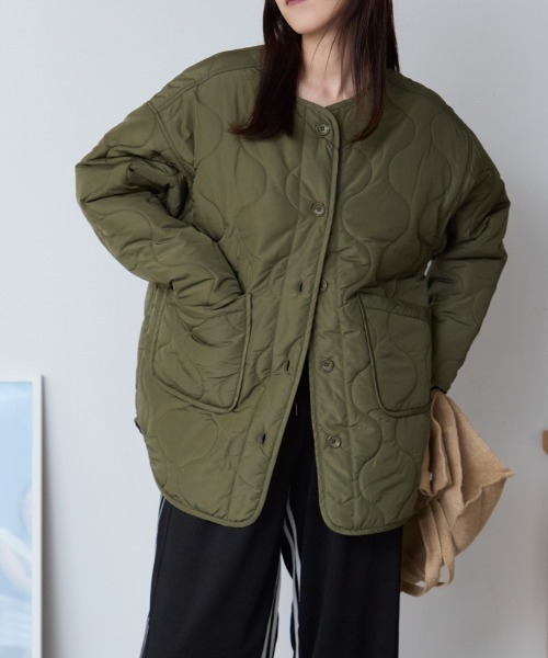 TRIANGLE PALETTE ジャケット ノーカラージャケット ノーカラー