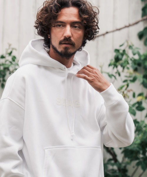 CAMBIO（カンビオ） パーカー mpa2939- 盛りプリントプルパーカー