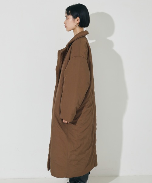 NOMINE 3WAY カラー中綿コート NOMINE｜3WAYカラー中綿ロングコート | Rakuten Fashion(楽天