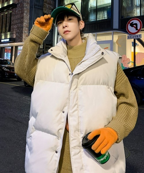 ARULLE ダウンベスト ARULE（アルール） ダウンベスト ベスト A'GEM/9 × .kom「ARULE