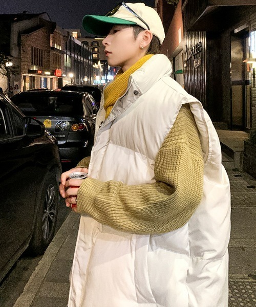 ARULE（アルール） ダウンベスト ベスト A'GEM/9 × .kom「ARULE