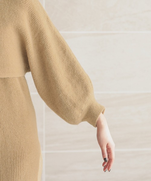 Isn't She？（イズントシー） ワンピース クロップドニット＆ニット