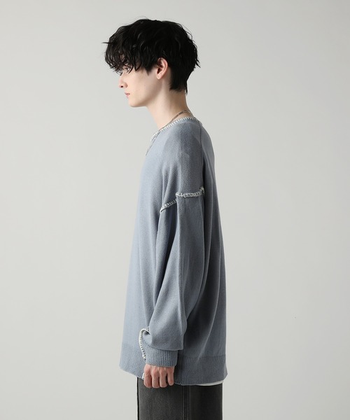 ASTRONOMY セーター ニット Buyer's Select/ハンドステッチクルー